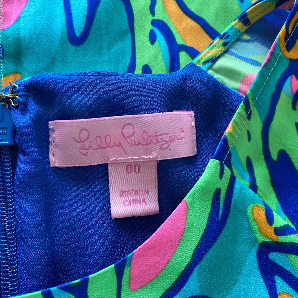 Lilly Pulitzer Hot Spot dress size 00 - Picture 4 of 6